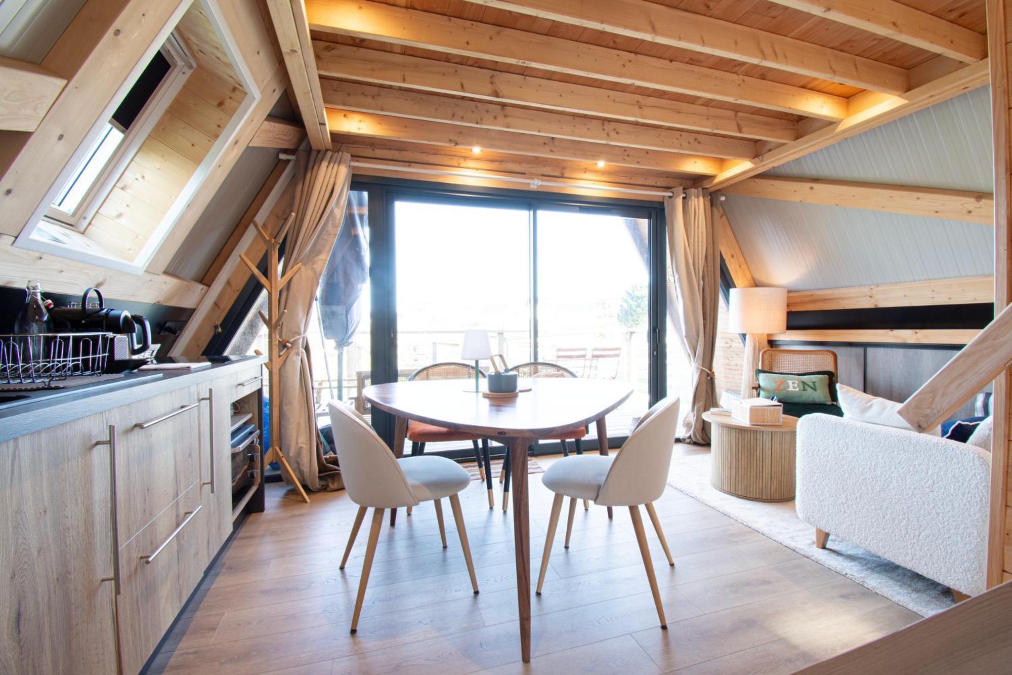 فيلا Le Tipi Bleu Tiny House Neuve Avec Terrasse Et Jardin كاماريت-سور-مير المظهر الخارجي الصورة