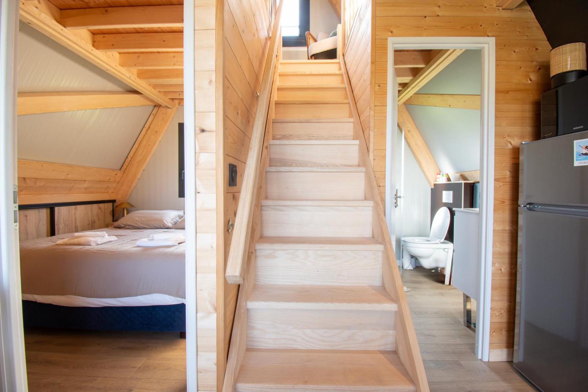 فيلا Le Tipi Bleu Tiny House Neuve Avec Terrasse Et Jardin كاماريت-سور-مير المظهر الخارجي الصورة