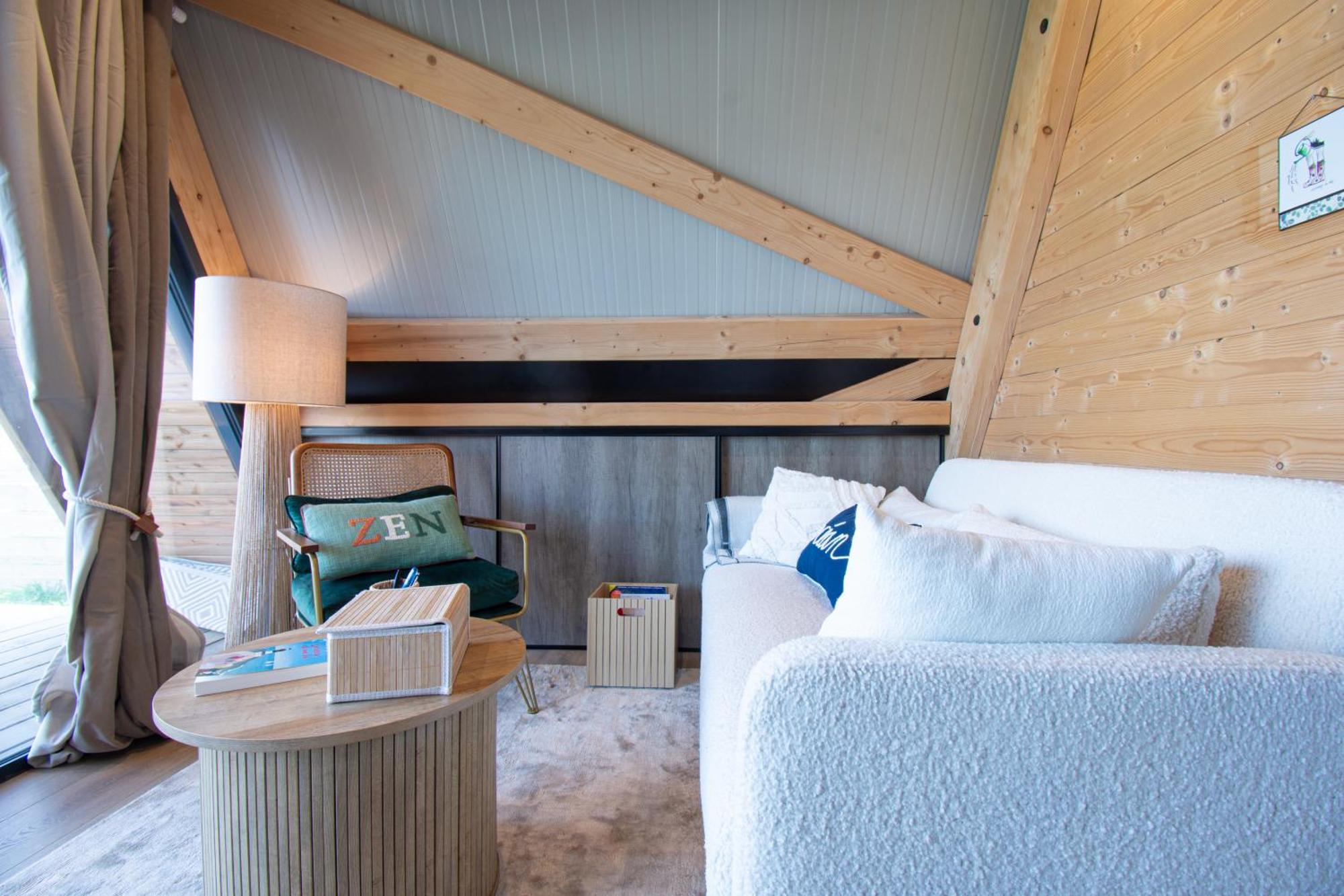 فيلا Le Tipi Bleu Tiny House Neuve Avec Terrasse Et Jardin كاماريت-سور-مير المظهر الخارجي الصورة